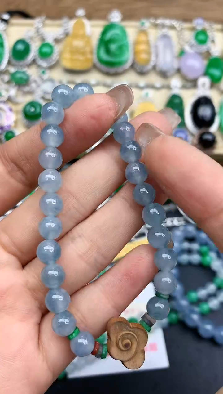 未镶嵌手链翡翠110-中国好珍宝