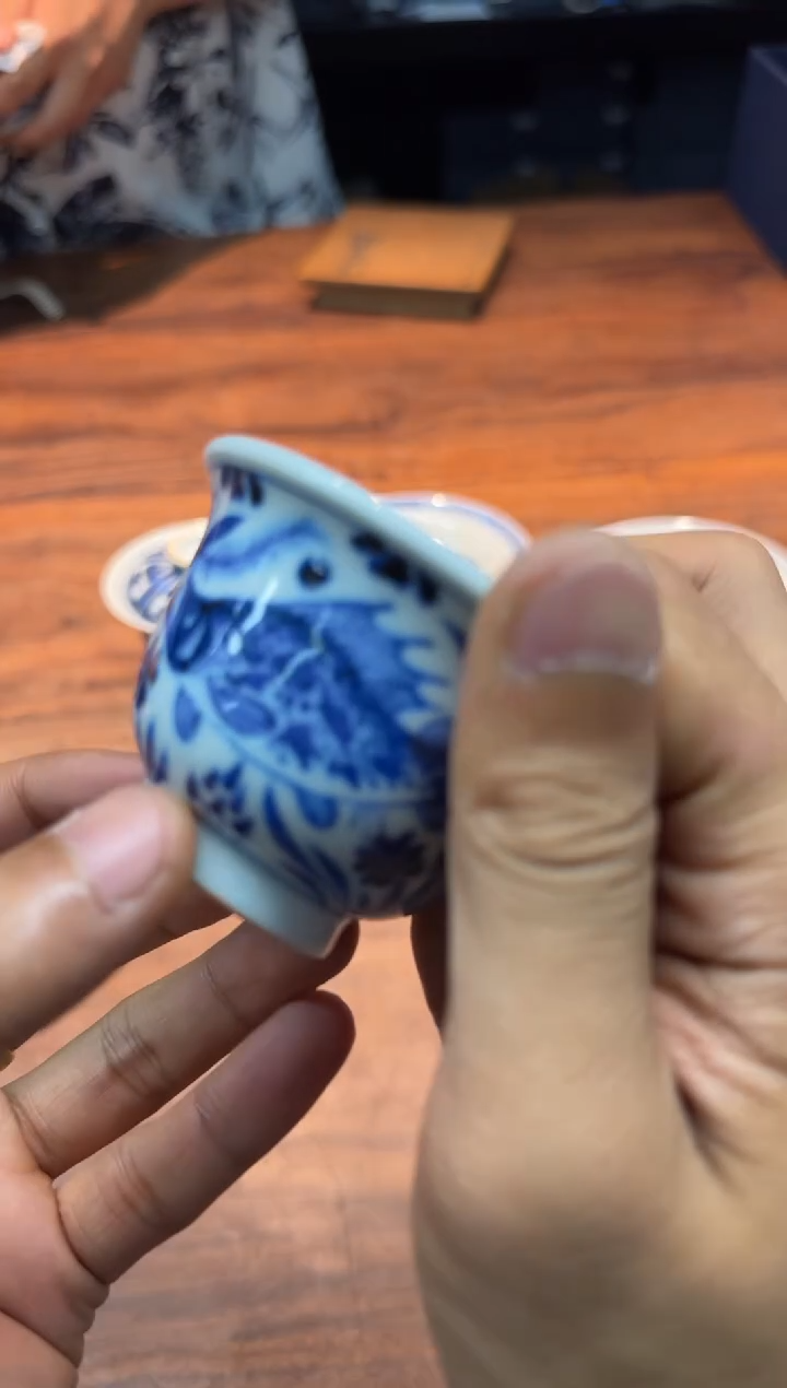 C*溪蘭仰元 鱼藻纹 小压手