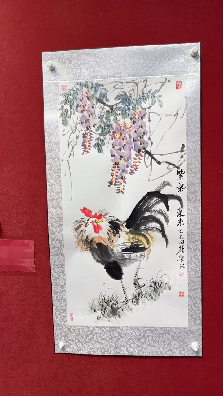 国画老师现场创作 8