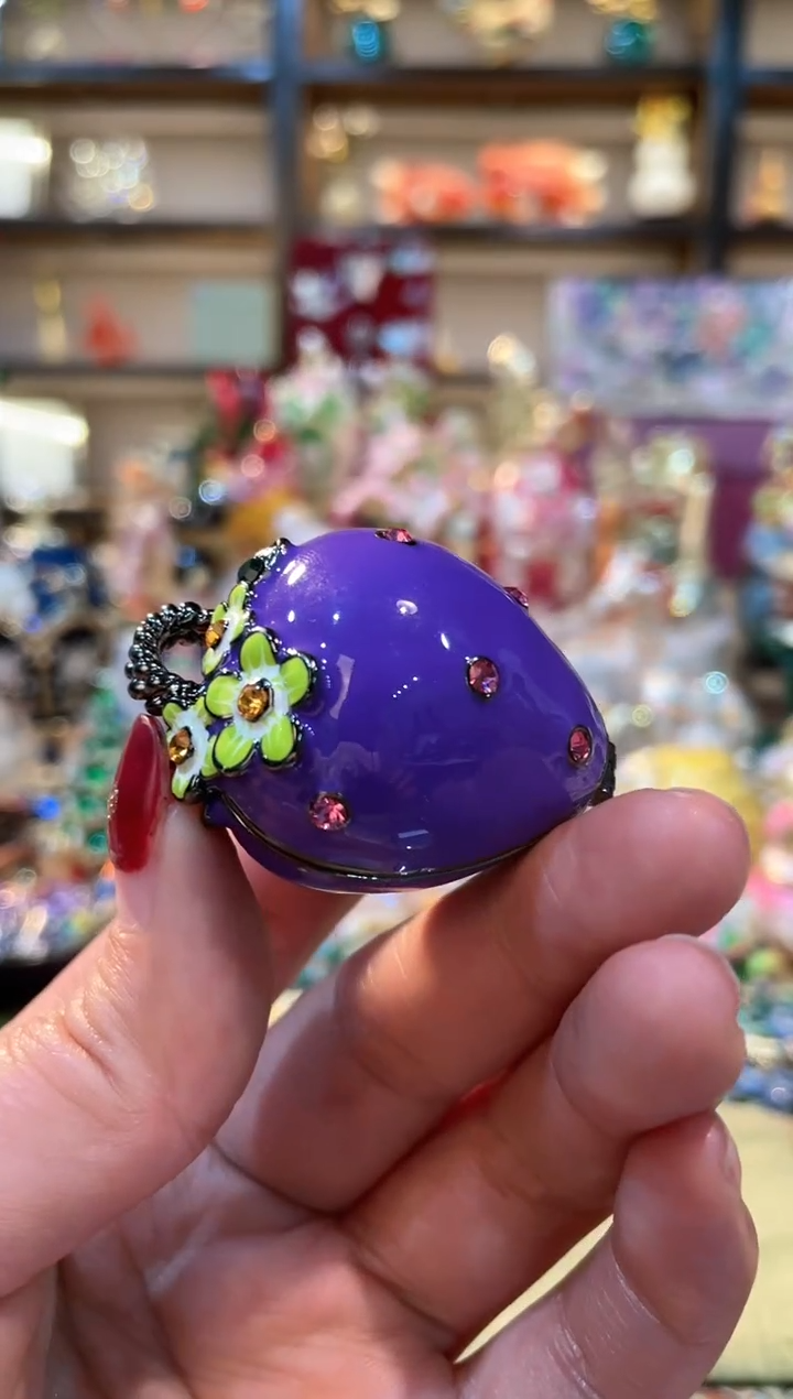 【闪购商品】精致珐琅彩首饰盒