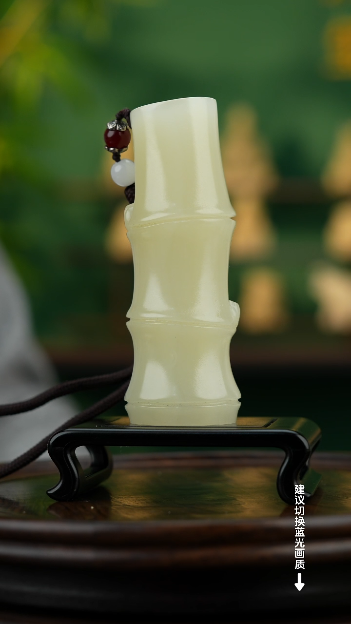 玉【节节高升】天然玉石手把件