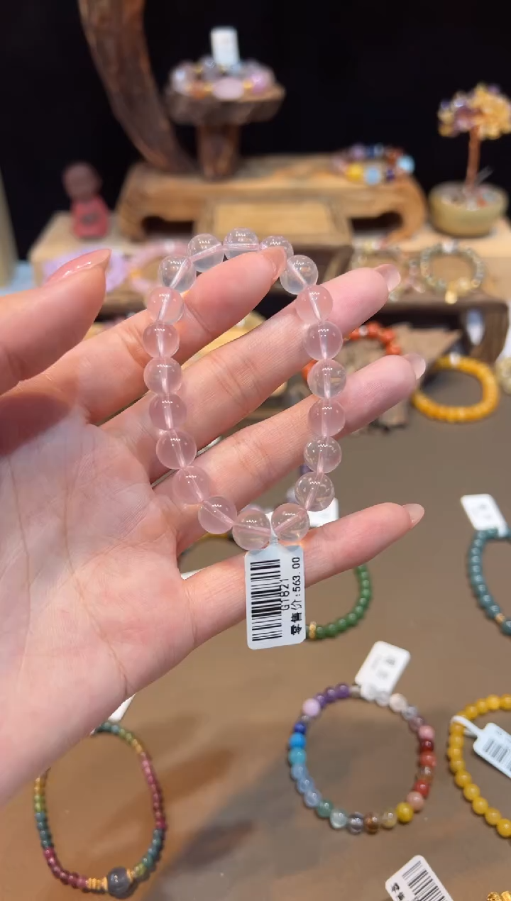 水晶手链未镶嵌手饰@@