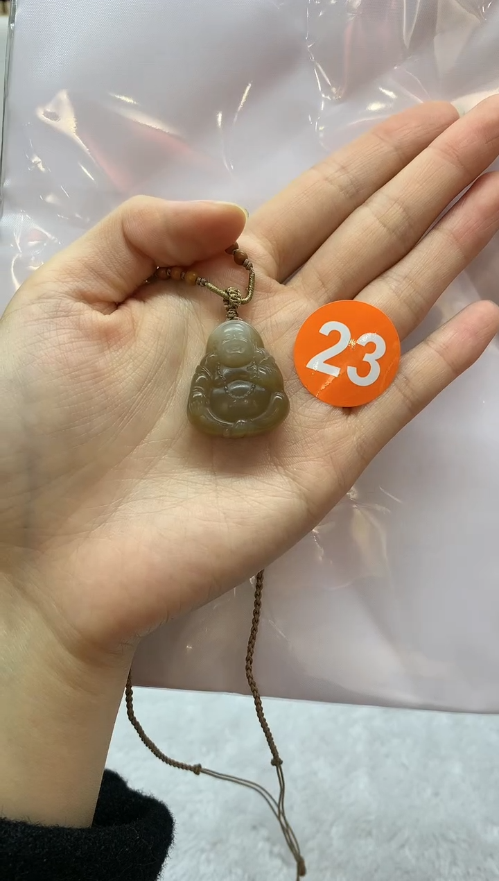 颈饰未镶嵌和田玉-**** 吊坠4