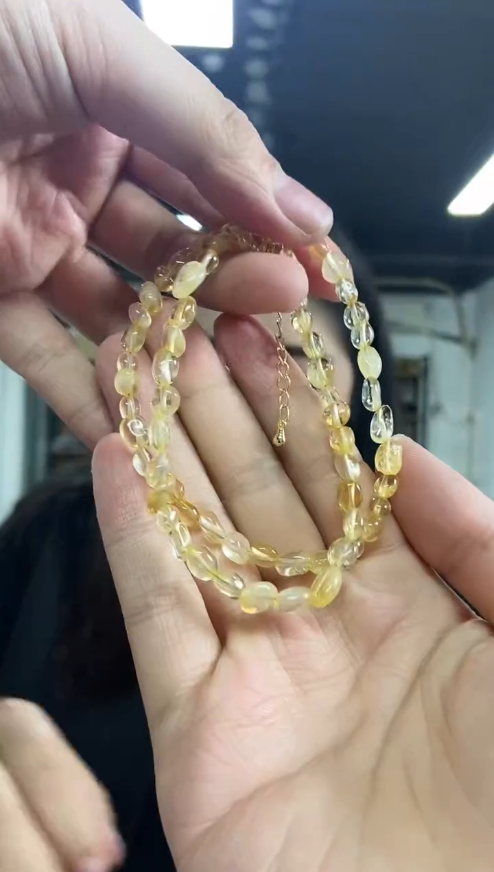【闪购商品】水晶项链未镶嵌多样性发其一颜色微差
