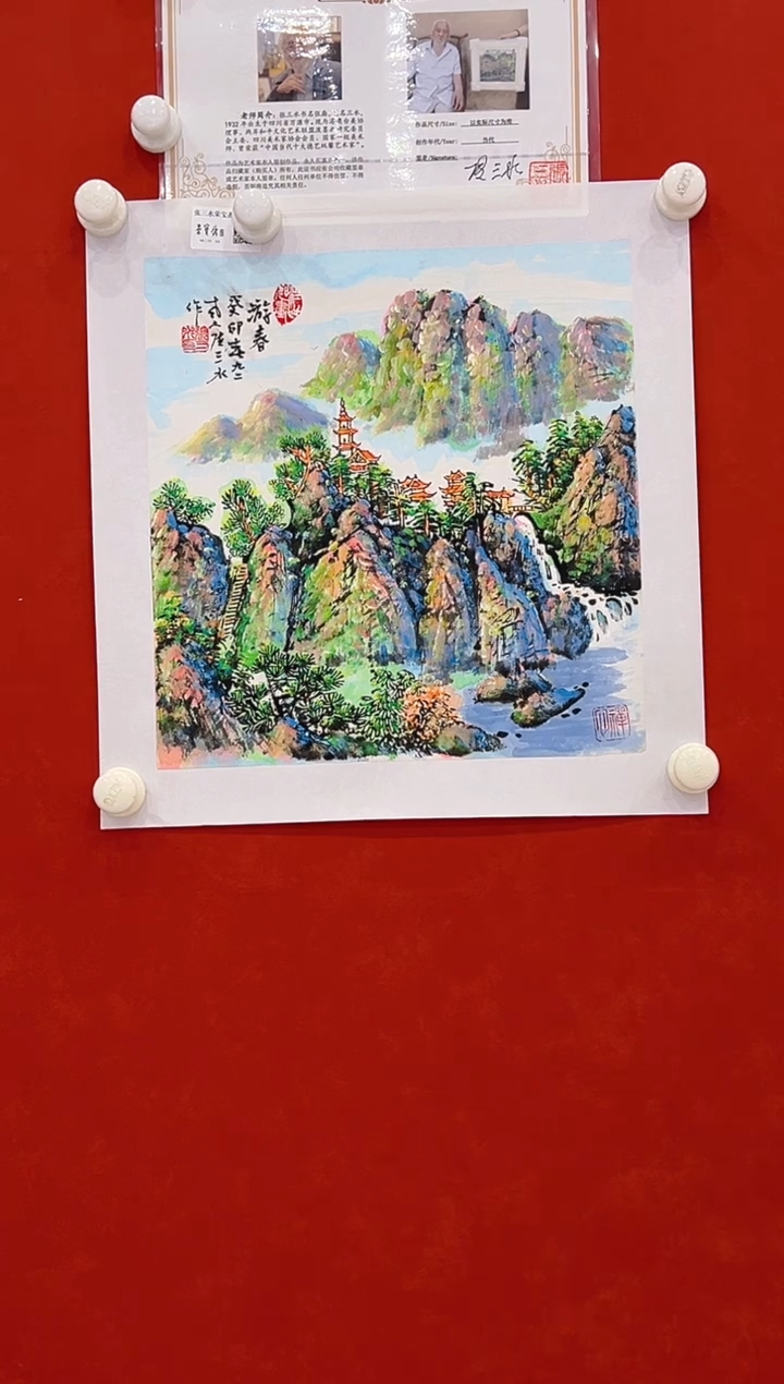 【闪购商品】书法张老师     国画 1平尺