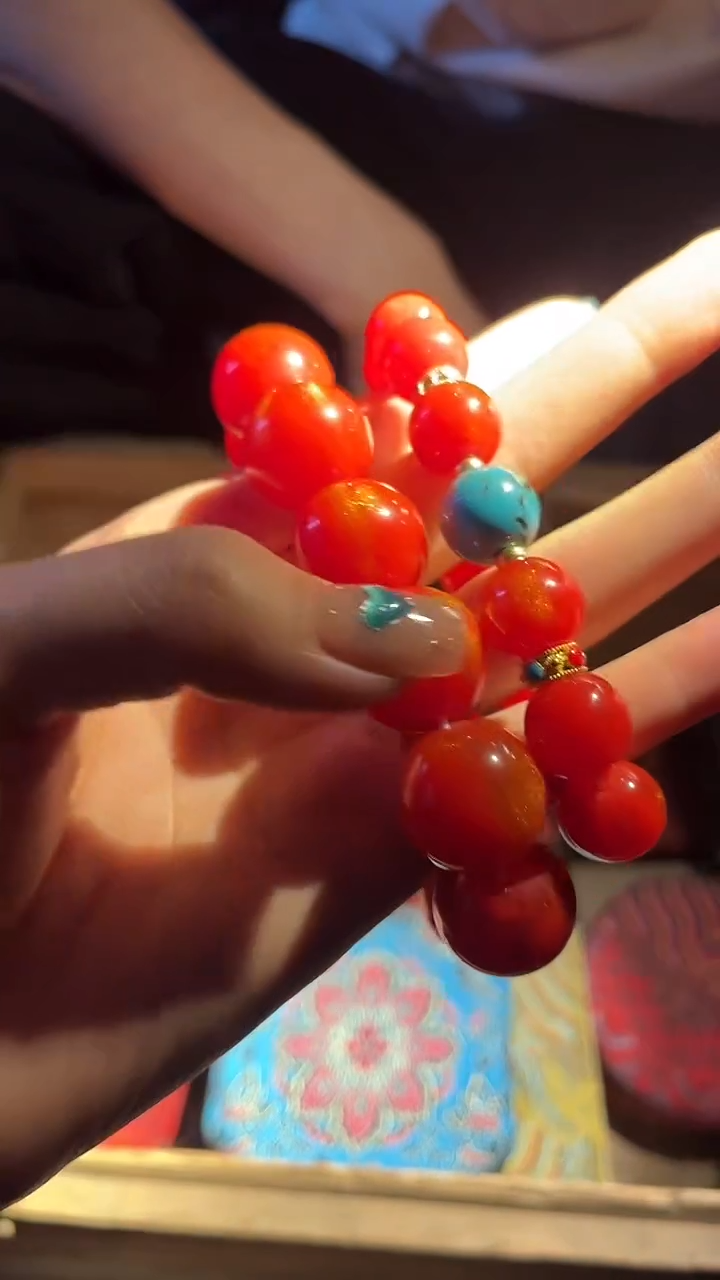 【闪购商品】【闪购商品】红色一大一小手串