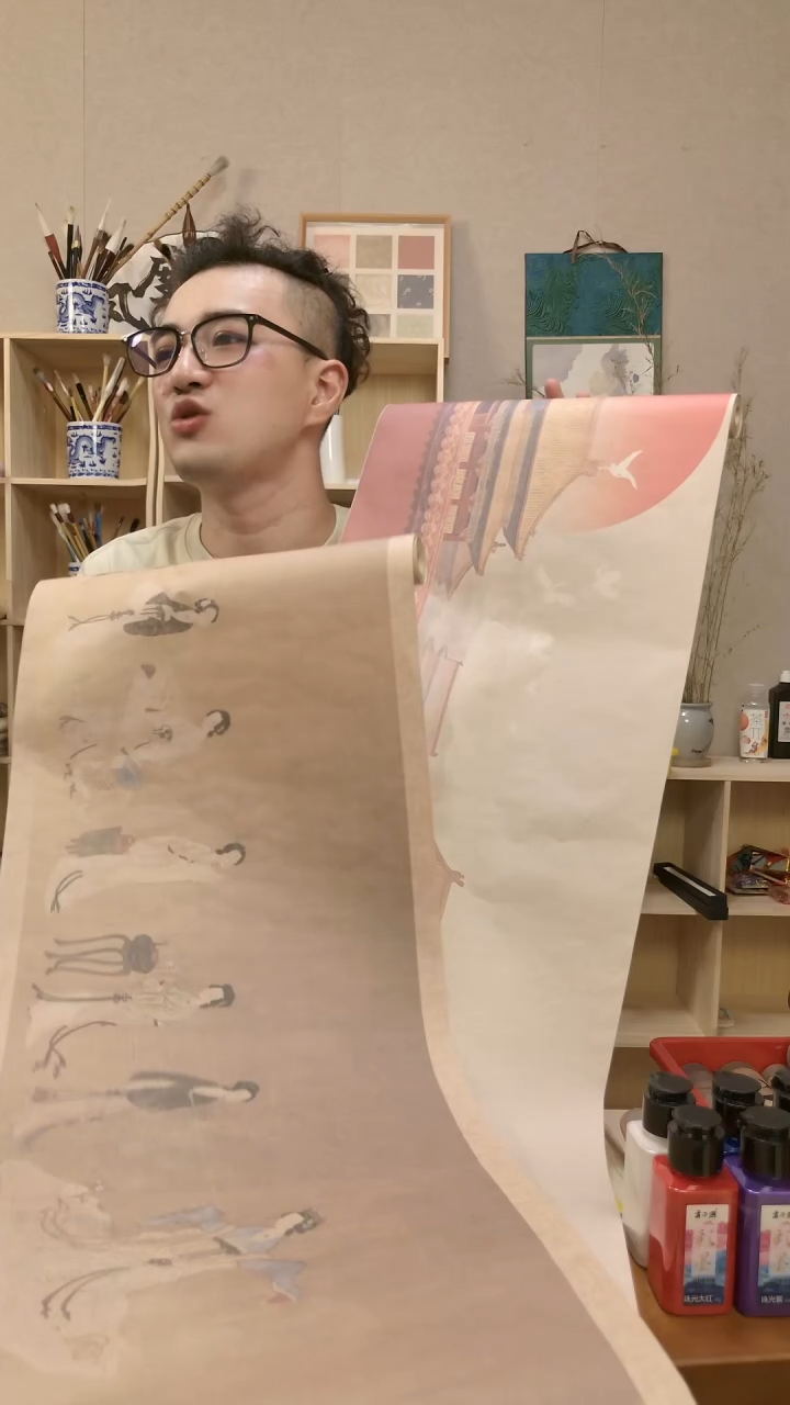 褚皮美人图1卷日出东方1卷