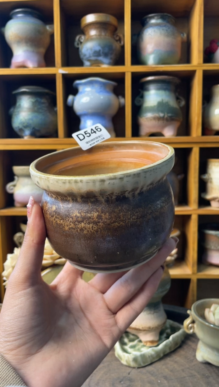 546内口9.5【喵喵推荐手工盆】