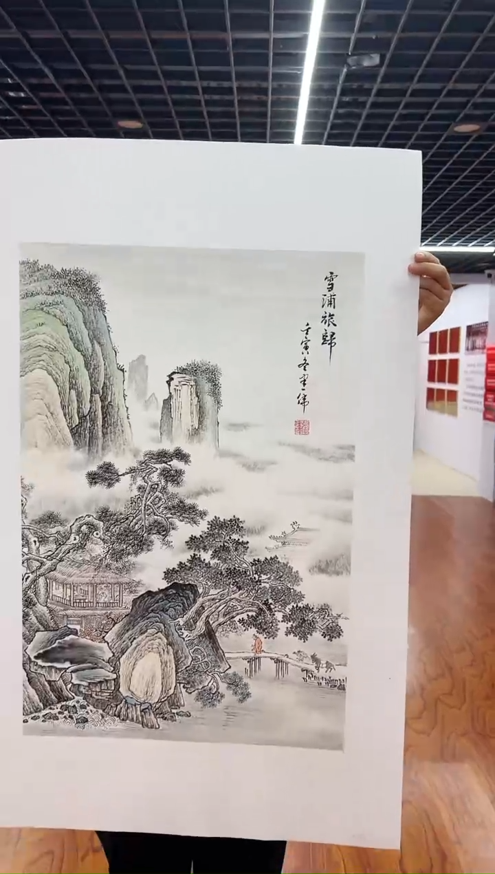 国画张建伟老师国画作品