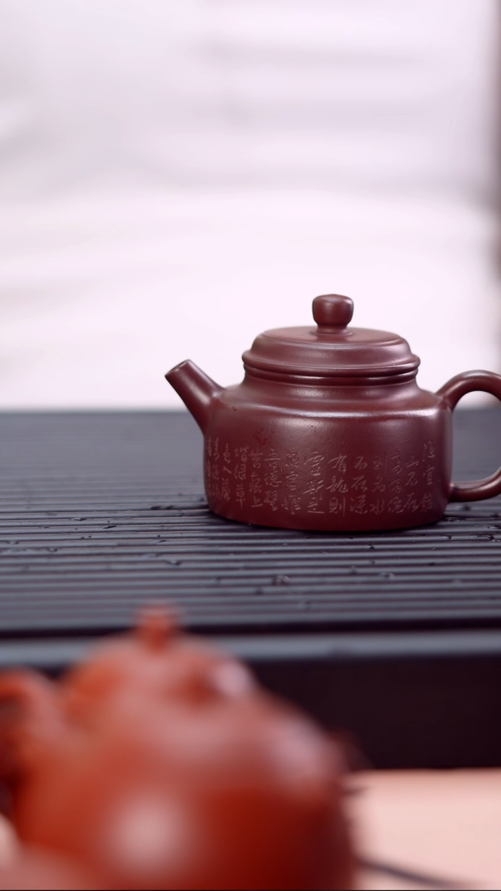 茶壶紫砂紫袍玉沙德中一只111