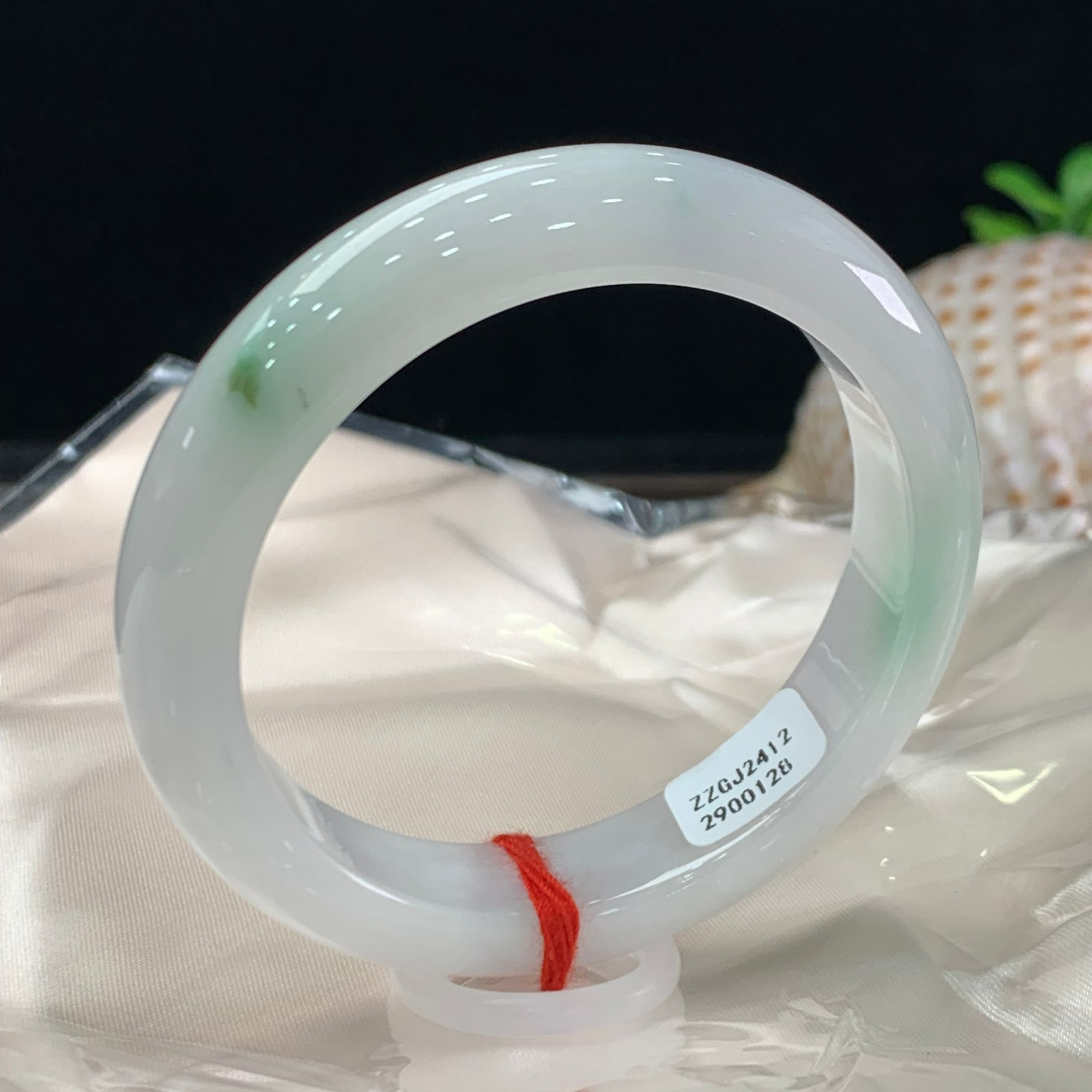 缅甸A货翡翠 细腻 阳绿 54-55 0128