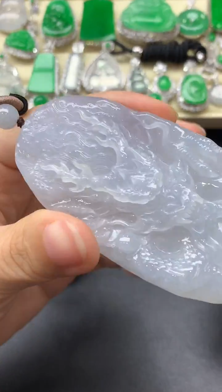 颈饰未镶嵌翡翠485-中国好珍宝