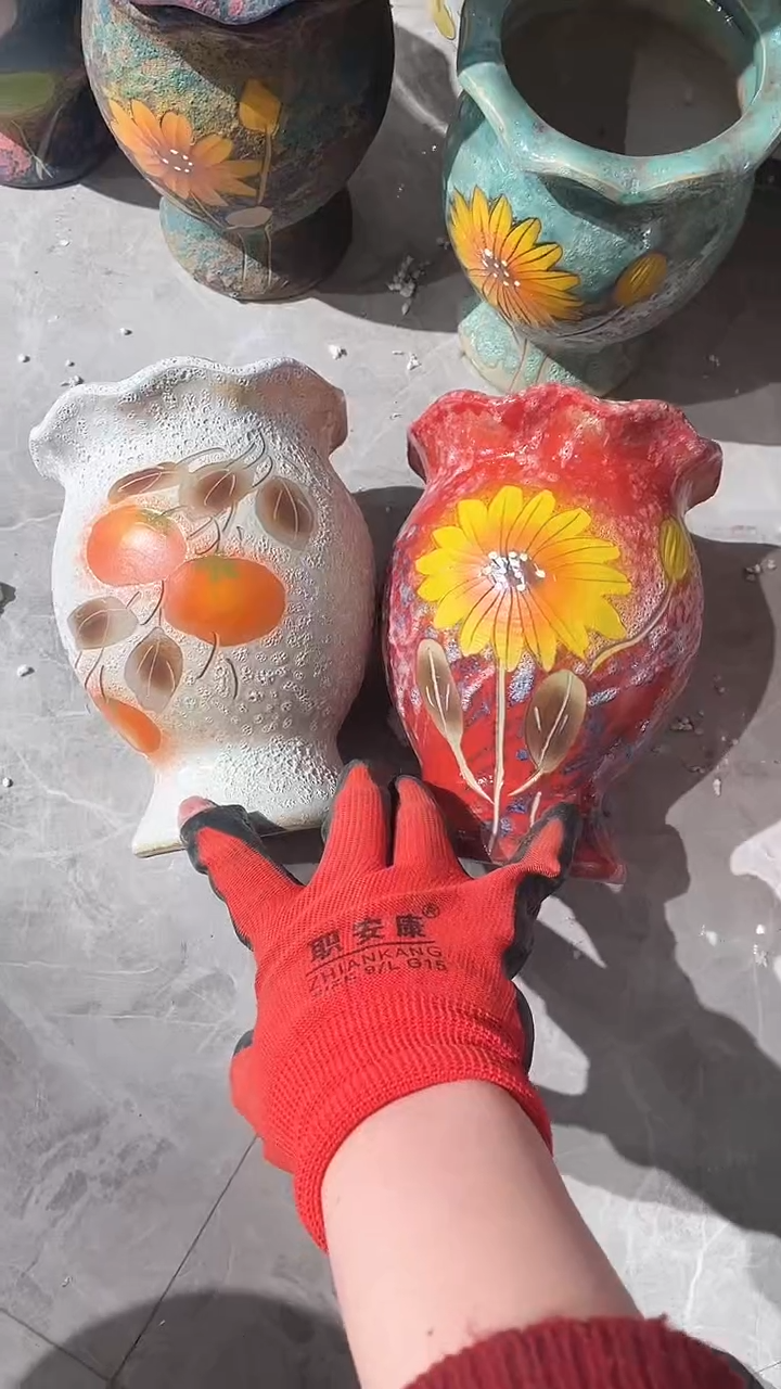 【闪购商品】摆件16-286口12高17  二个