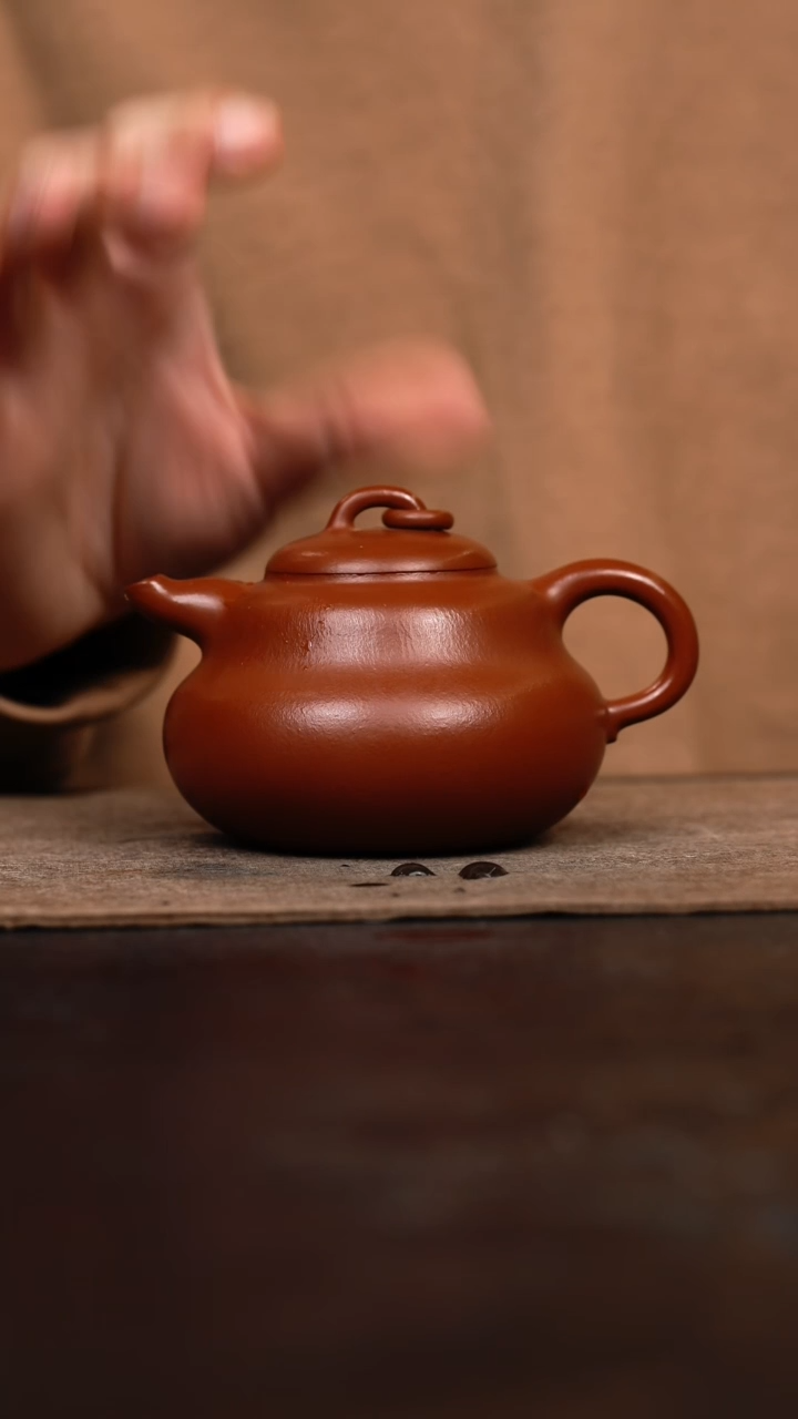 【闪购商品】紫砂茶壶全手工福禄壶200cc