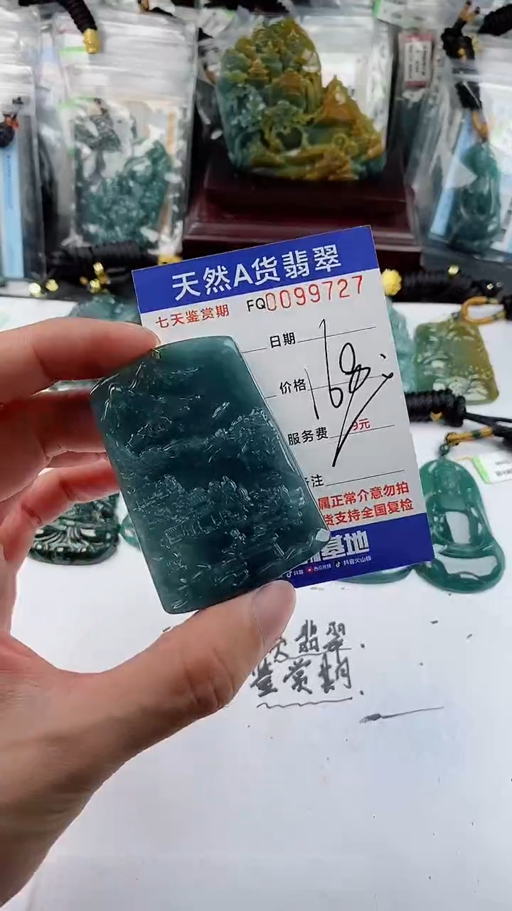 【闪购商品】翡翠颈饰未镶嵌             