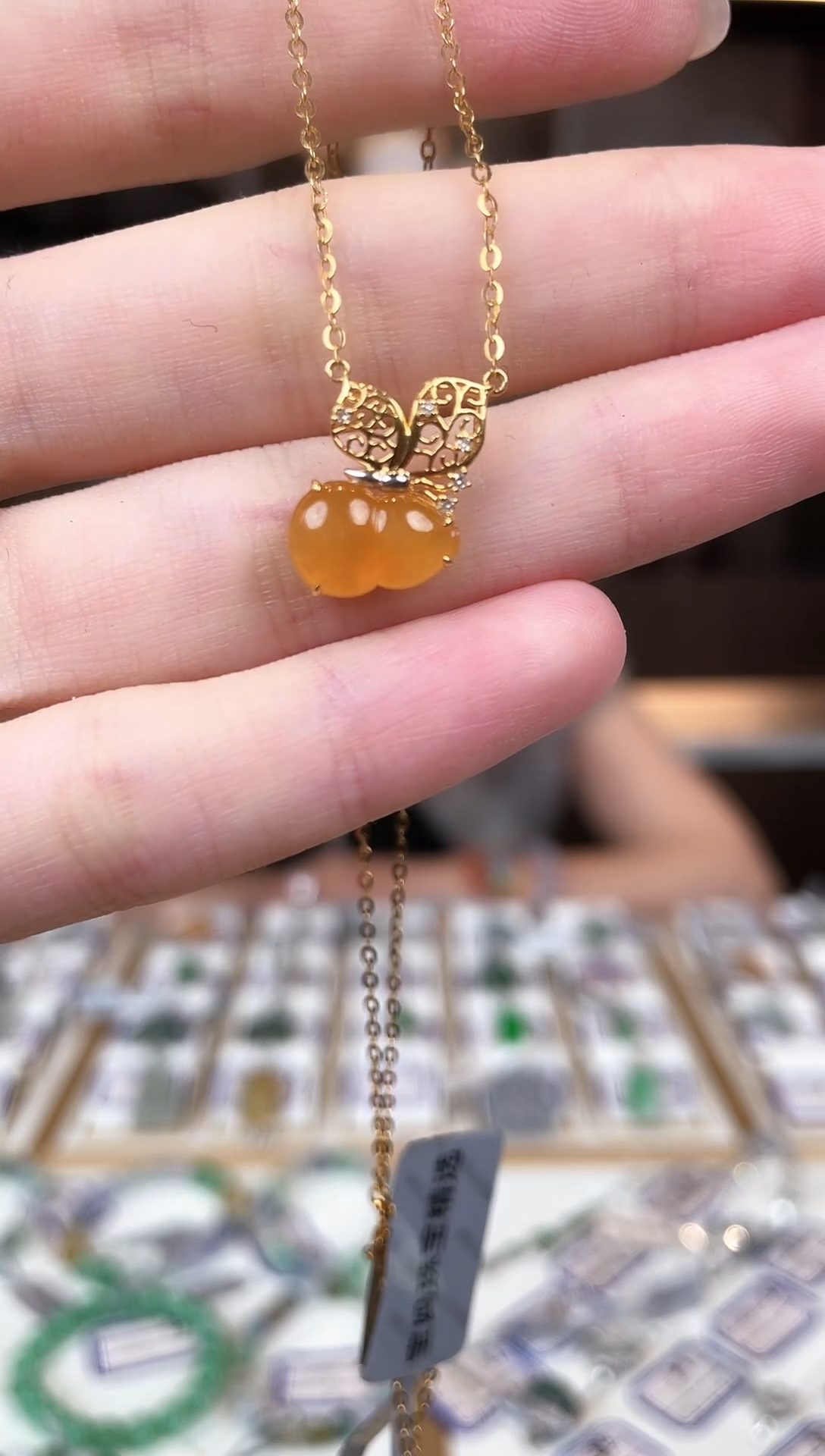 【闪购商品】翡翠颈饰未镶嵌【宝妈珠宝精选】BM00019天然翡翠