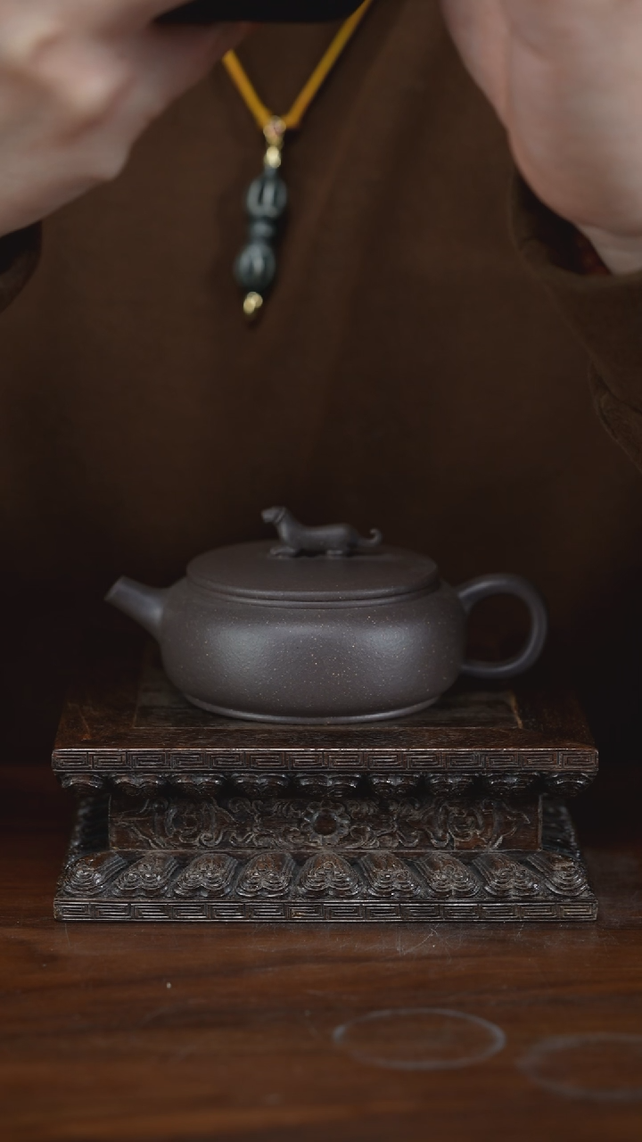 【闪购商品】紫砂茶壶  虎符  紫砂壶 130cc