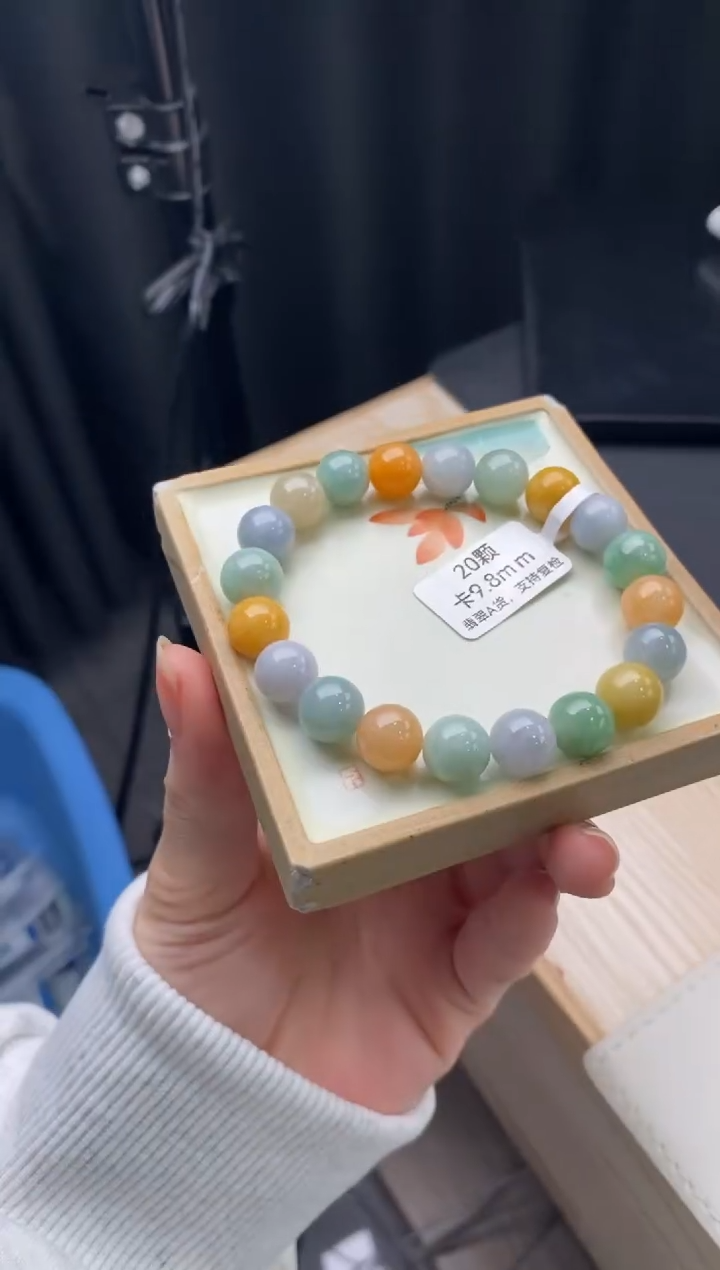 【闪购商品】翡翠手链未镶嵌手串y1906