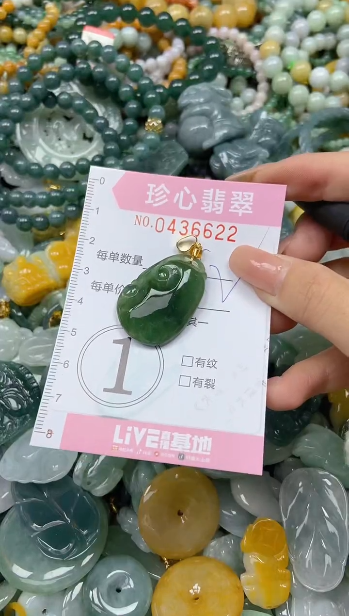 颈饰未镶嵌翡翠闪购0436622