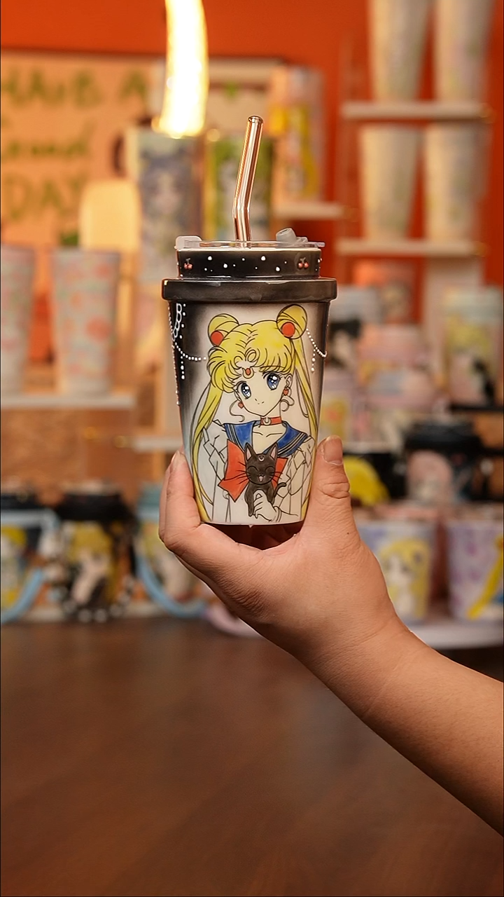 (玉泥）景德镇手工手绘文创陶瓷杯