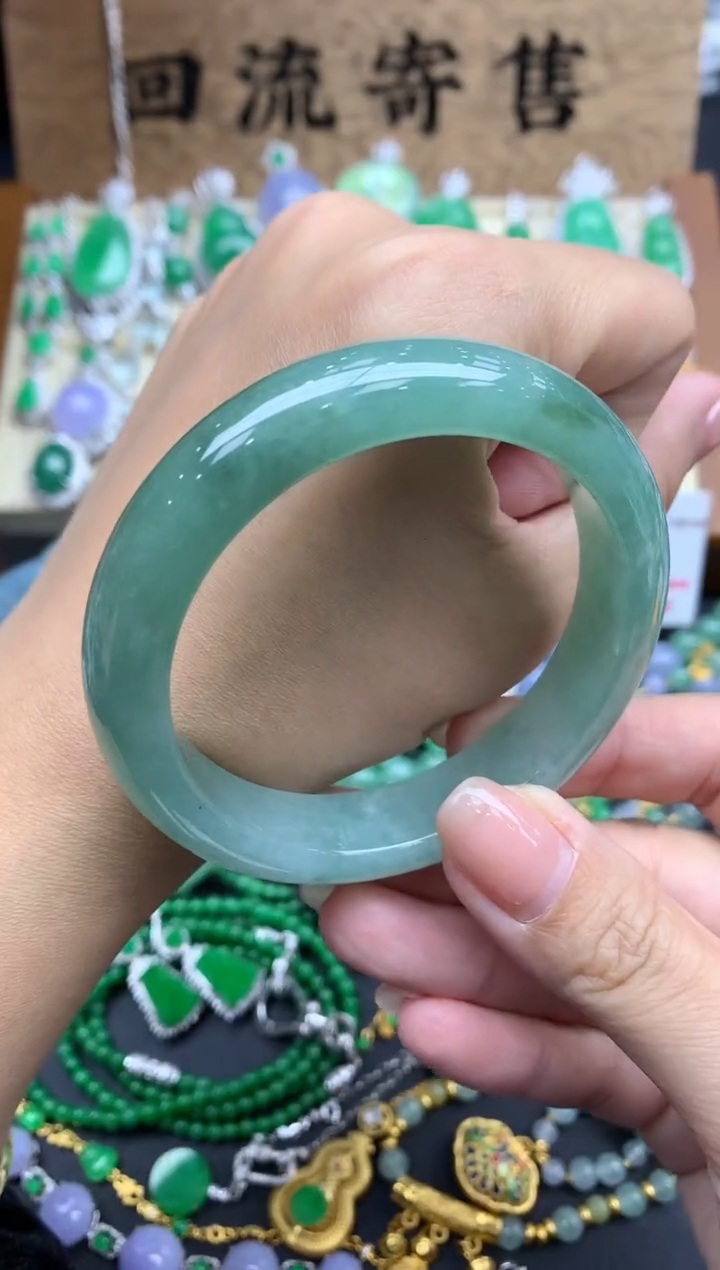 【闪购商品】翡翠手镯未镶嵌421-中国好珍宝