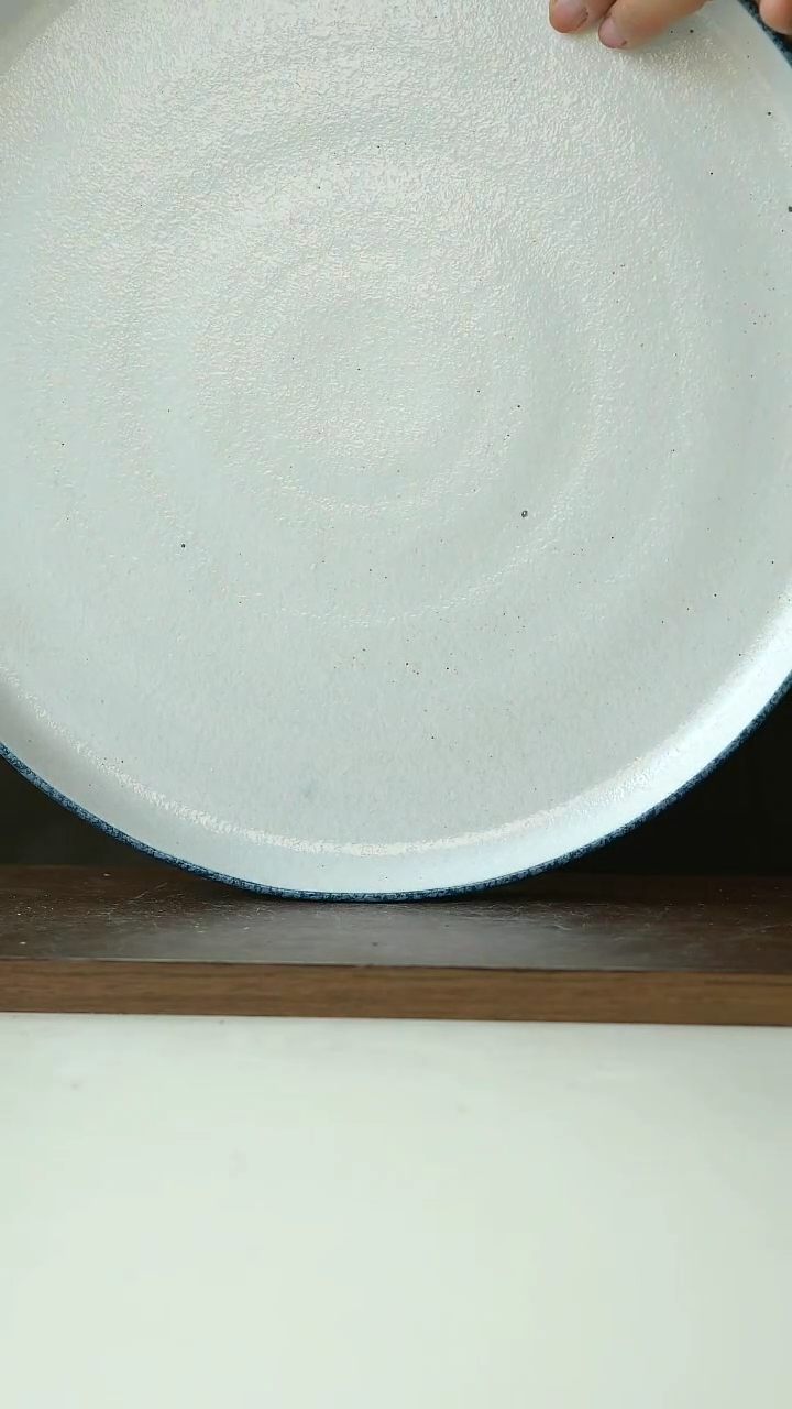 【闪购商品】陶瓷331粗陶螺纹盘31cm@4-2@