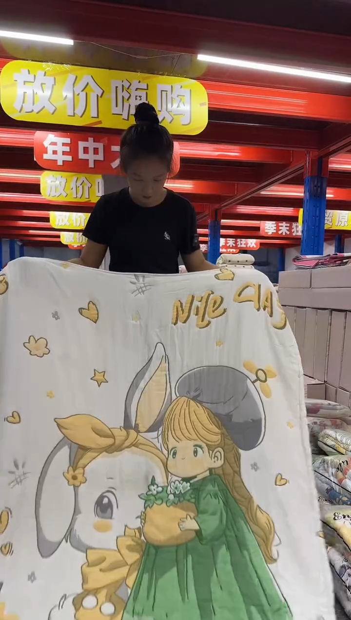 棉质花a025微瑕芊芊家纺