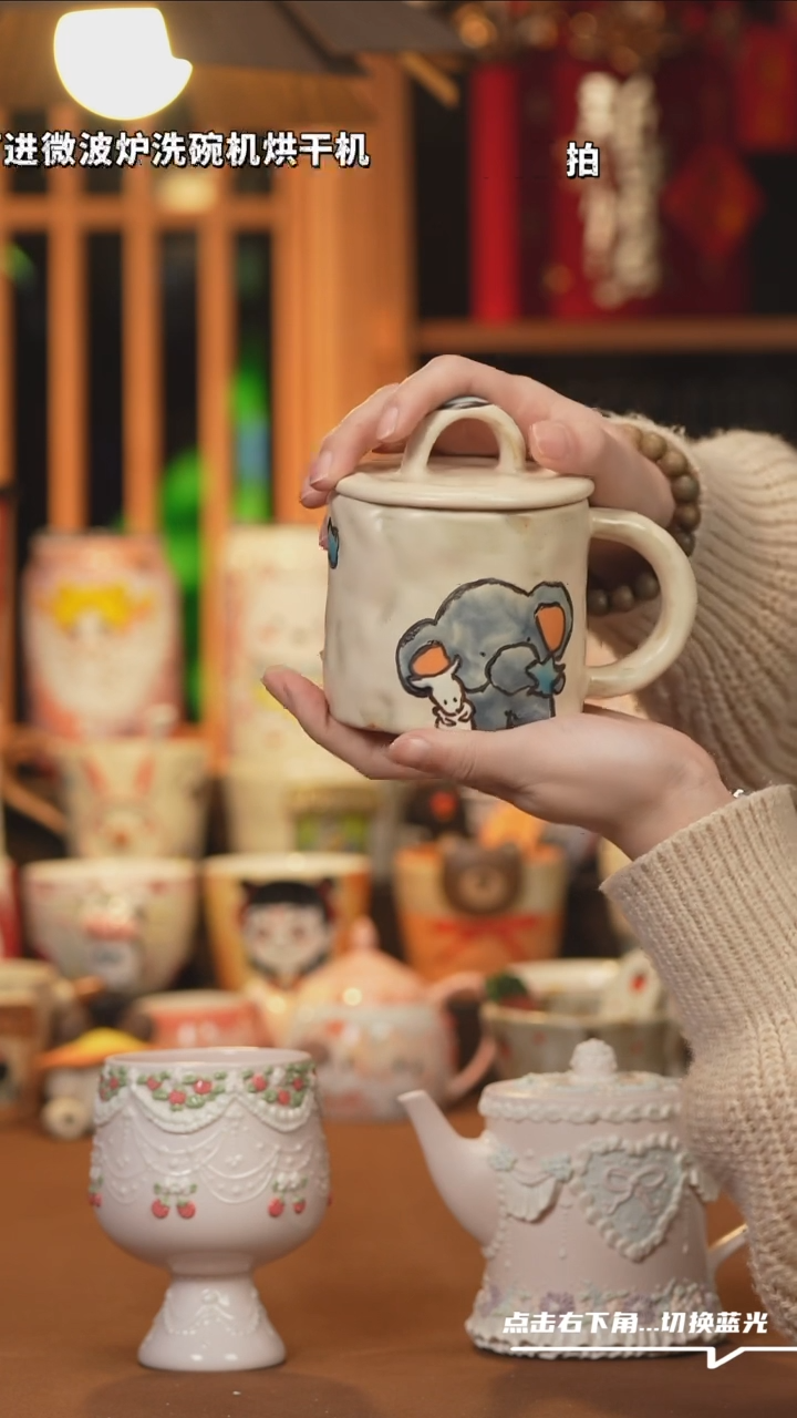 【闪购商品】摆件A204文创纯手工手绘
