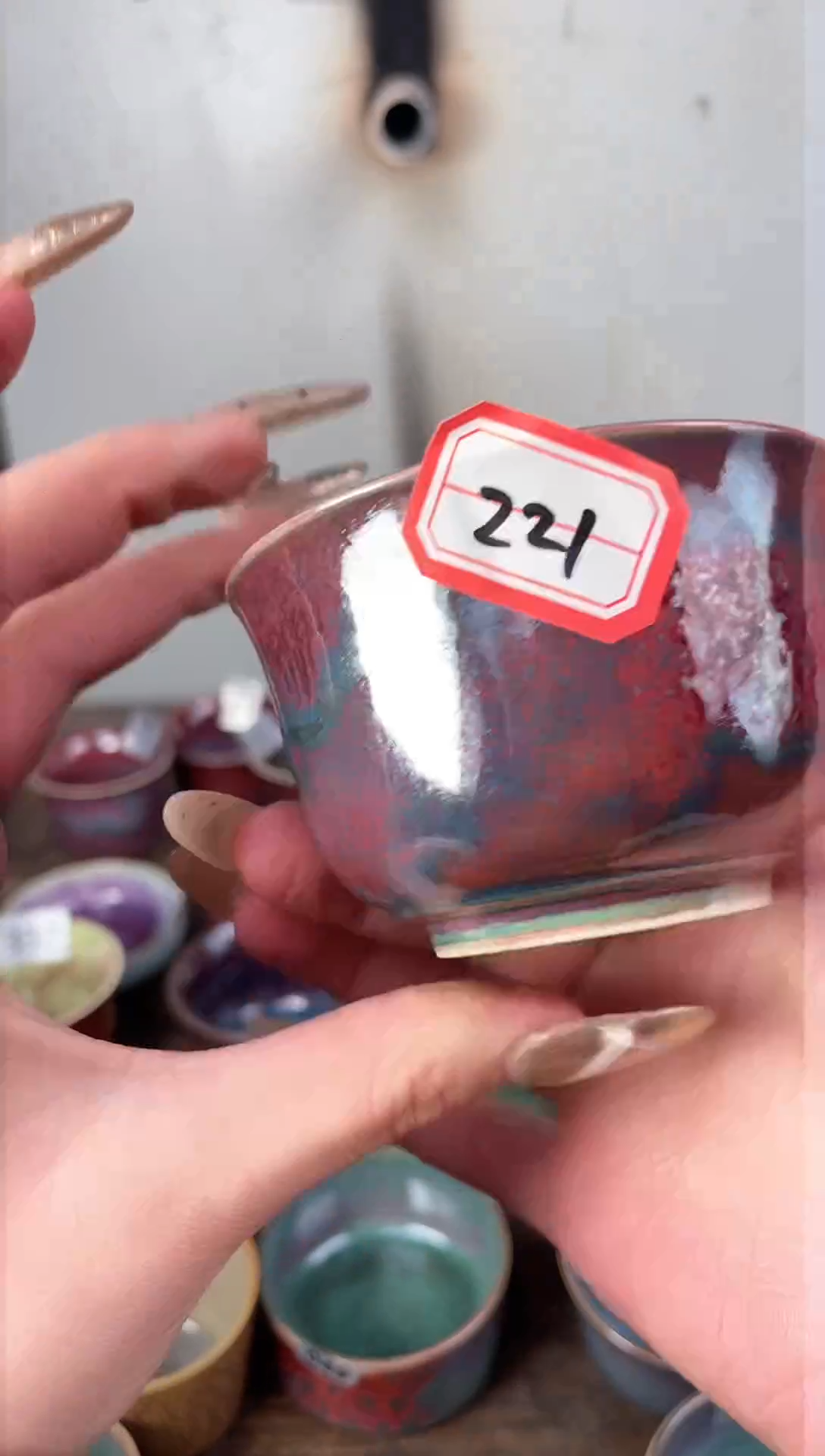 【闪购商品】摆件钧瓷手工茶器窑变