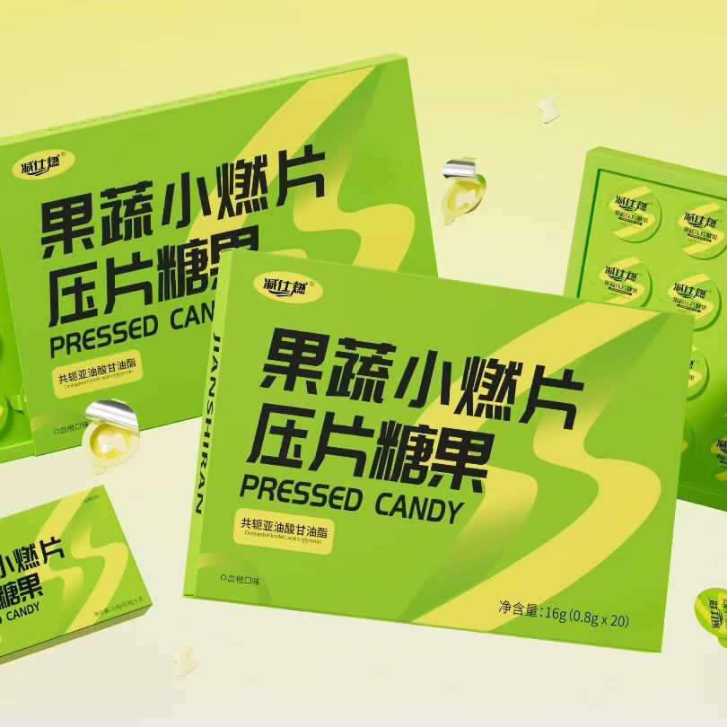 减仕R升级版果蔬压片糖果正装