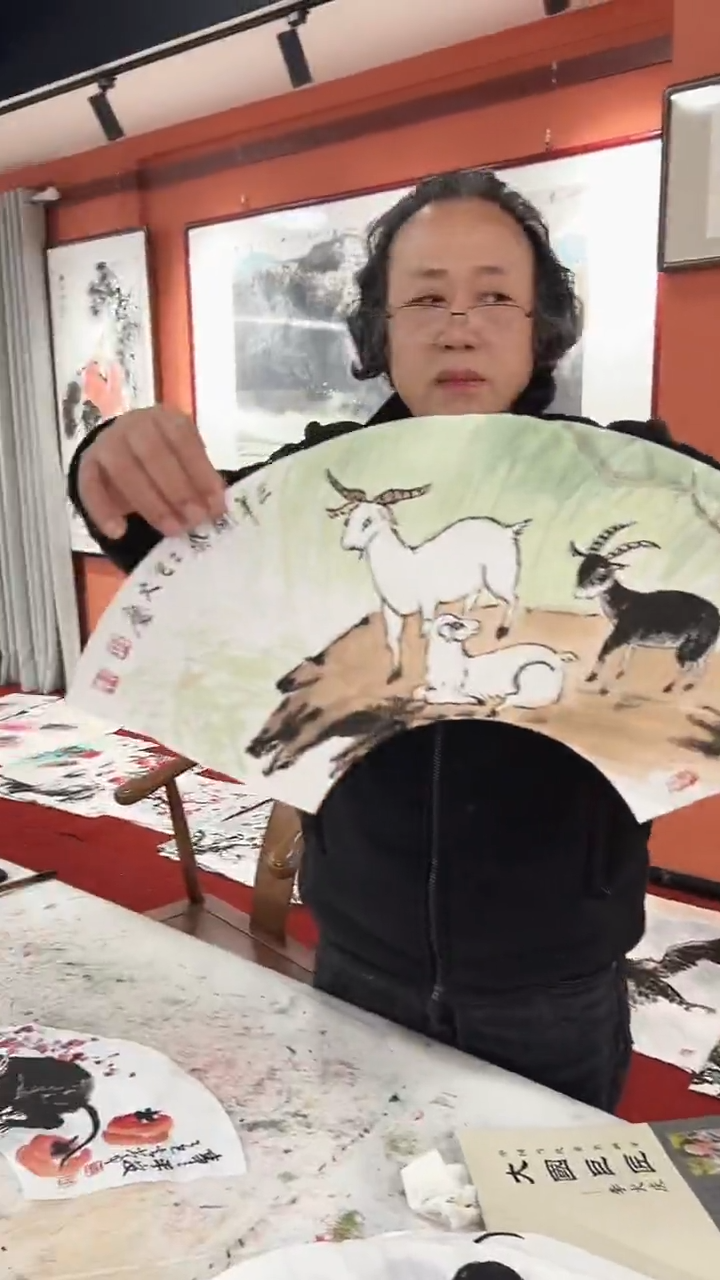 国画李火庆/国画/花鸟