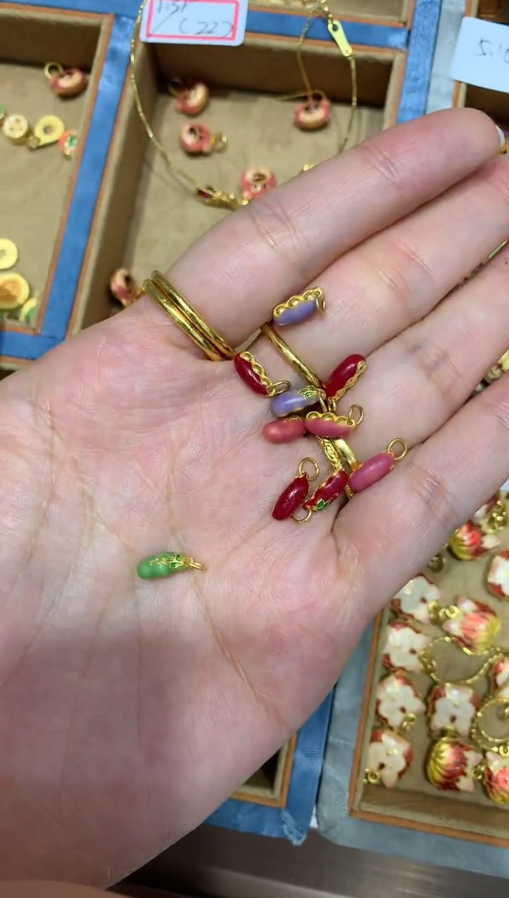 【闪购商品】定制足金吊坠(不含链)（多样性发一件）W408|1096