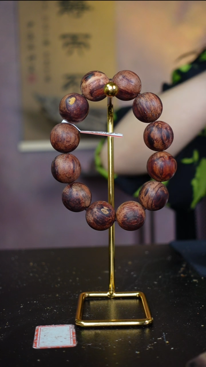 藤类海南大叶帝王香2.0高货圆珠单圈