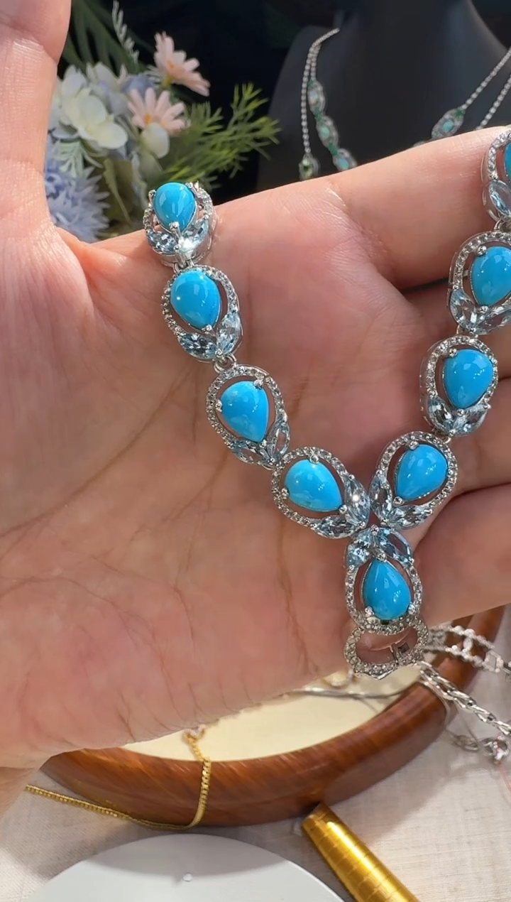 【闪购商品】绿松石套链未镶嵌套链