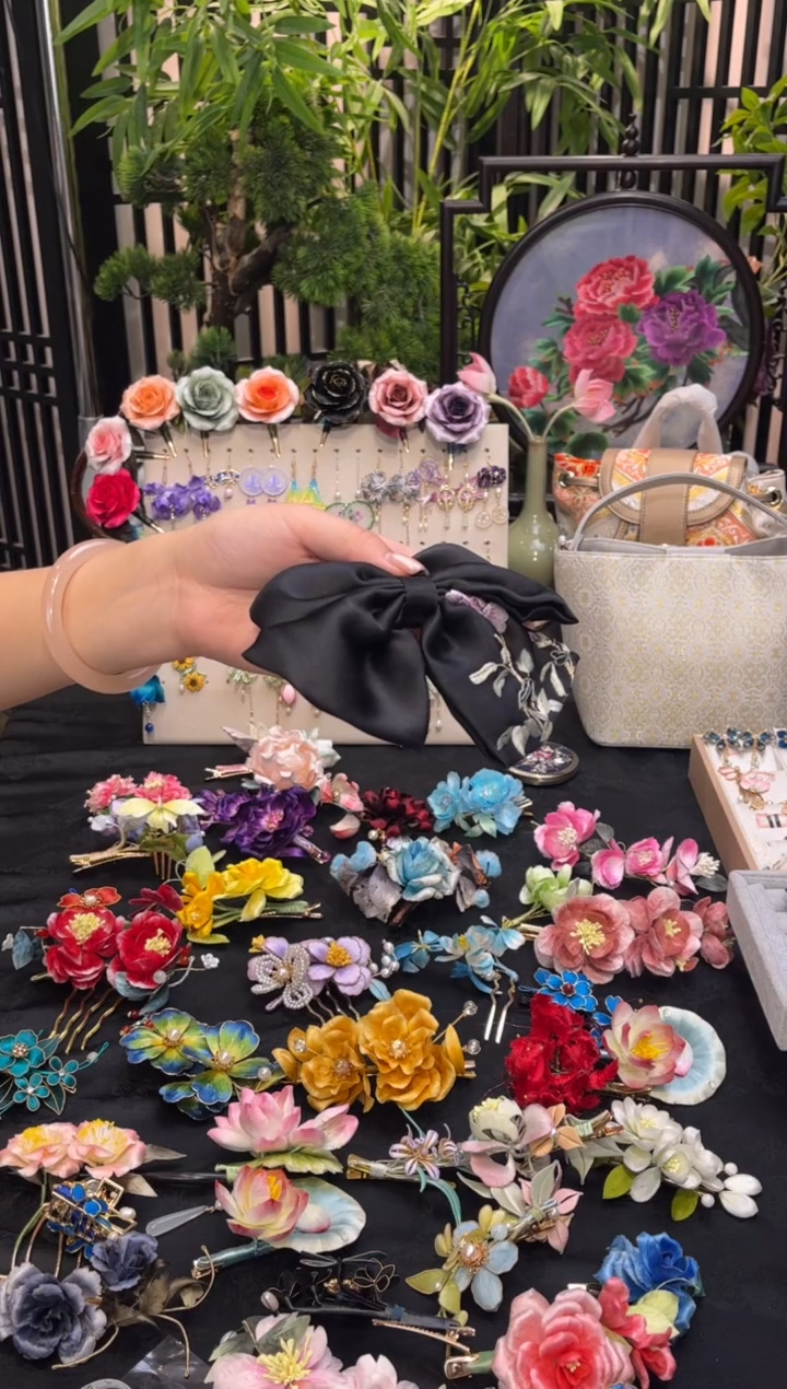 织绣顺***，非遗苏绣手工饰品
