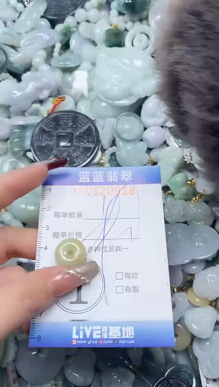 【闪购商品】翡翠颈饰未镶嵌闪购0120918多样性发其一