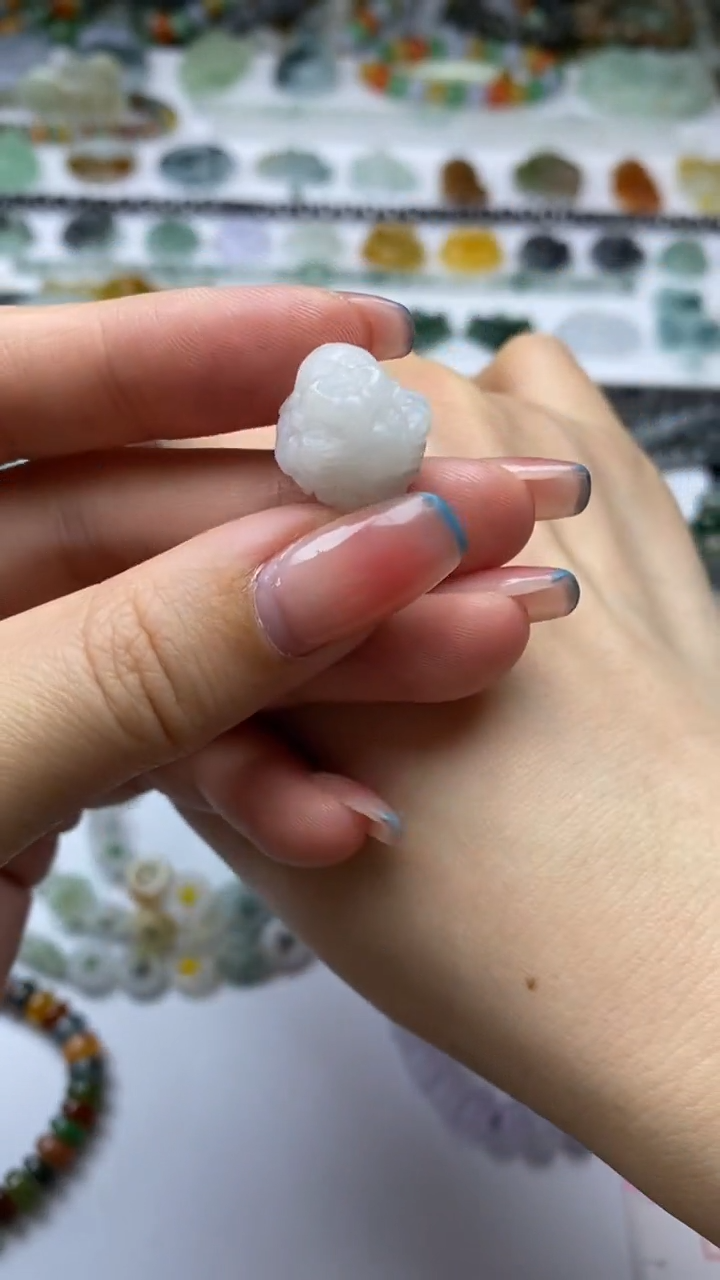 未镶嵌定制翡翠毛货定制不退不换