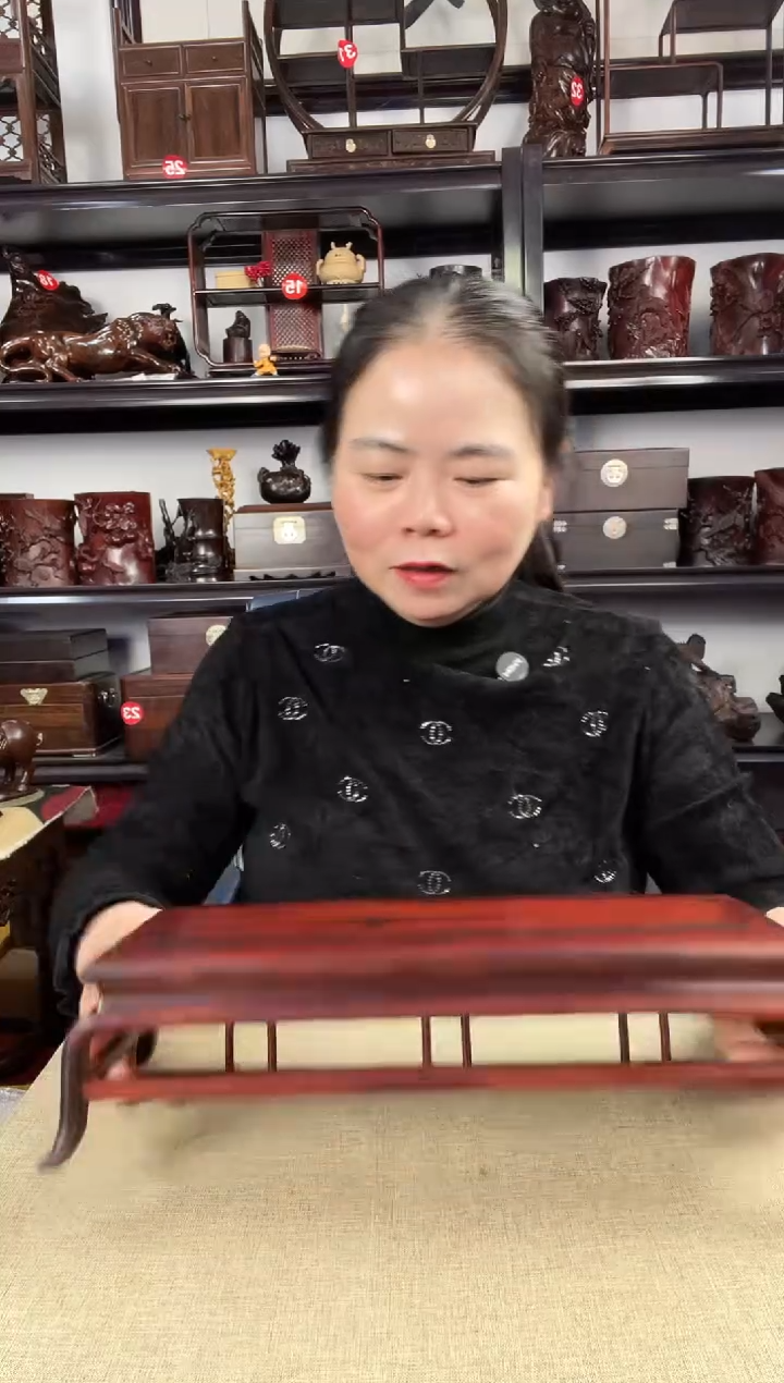 木781瑕疵老李红木工艺品