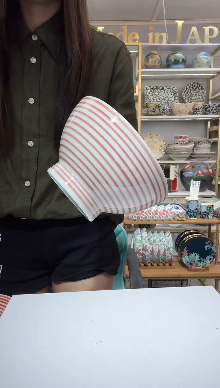 陶瓷和山窑红驹面丼碗16cmaikoma-021