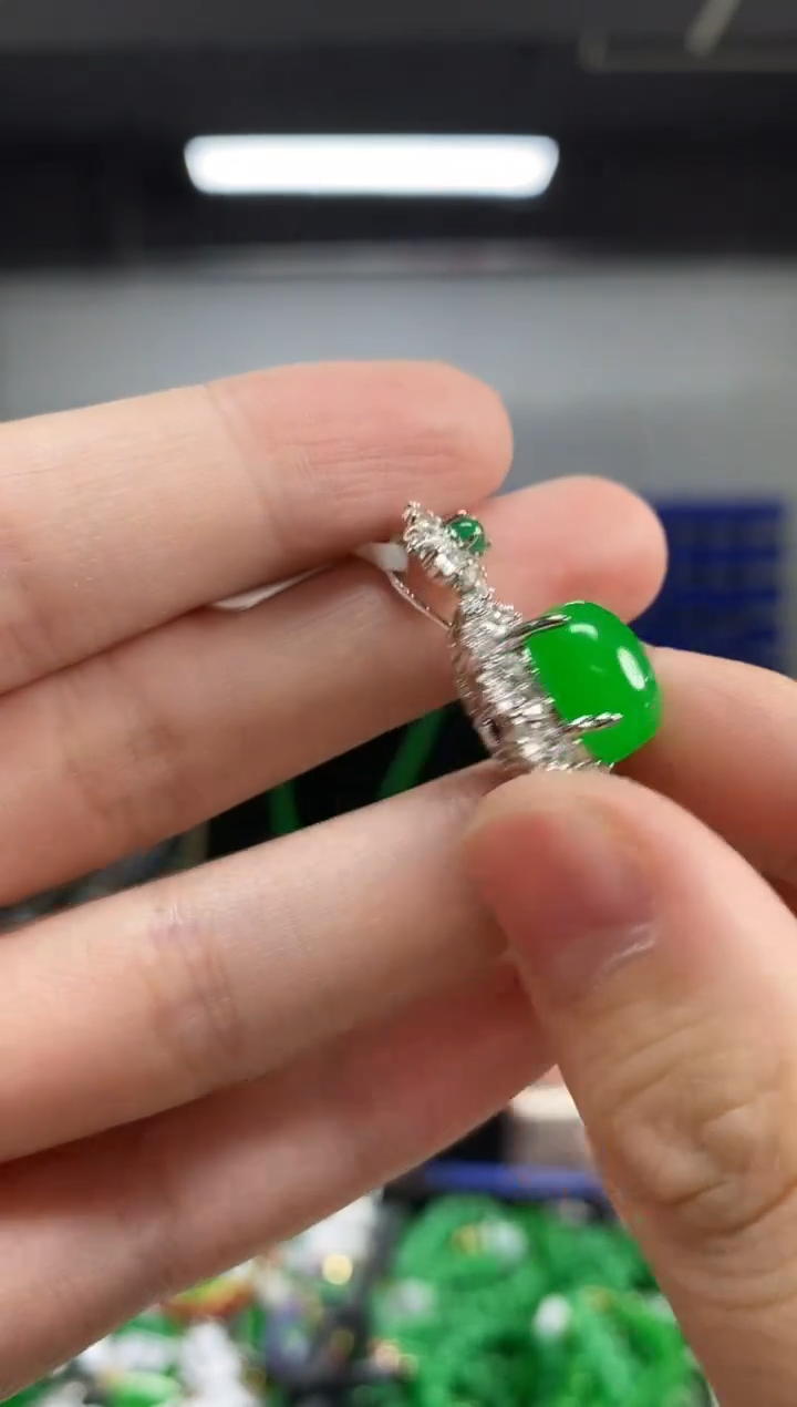 颈饰未镶嵌翡翠闪购链接  多样性发其一颜色微差