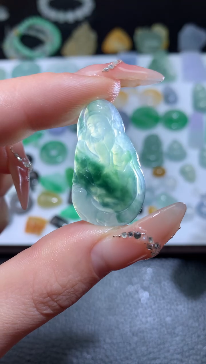 【闪购商品】定制翡翠未镶嵌毛货