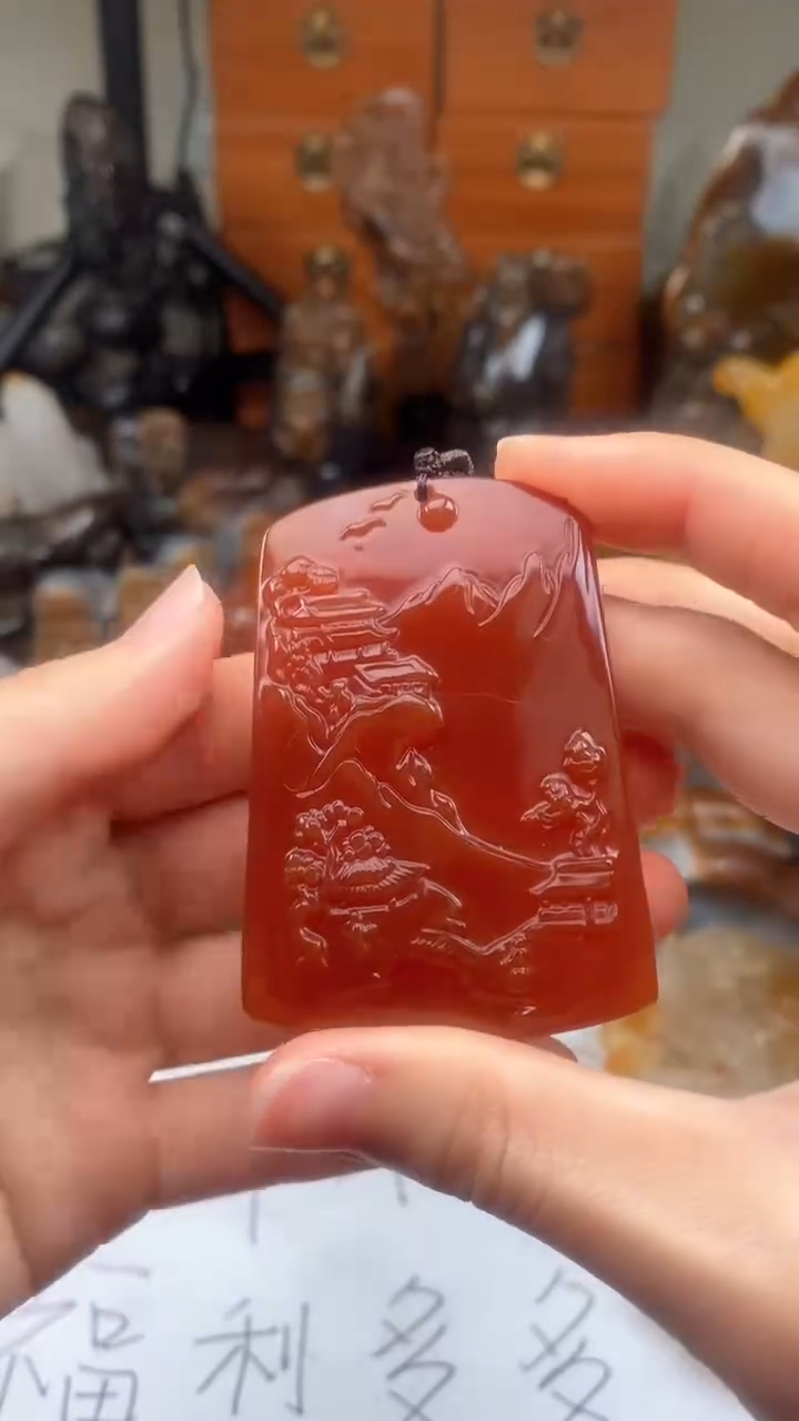 【闪购商品】玛瑙/玉髓颈饰未镶嵌AA