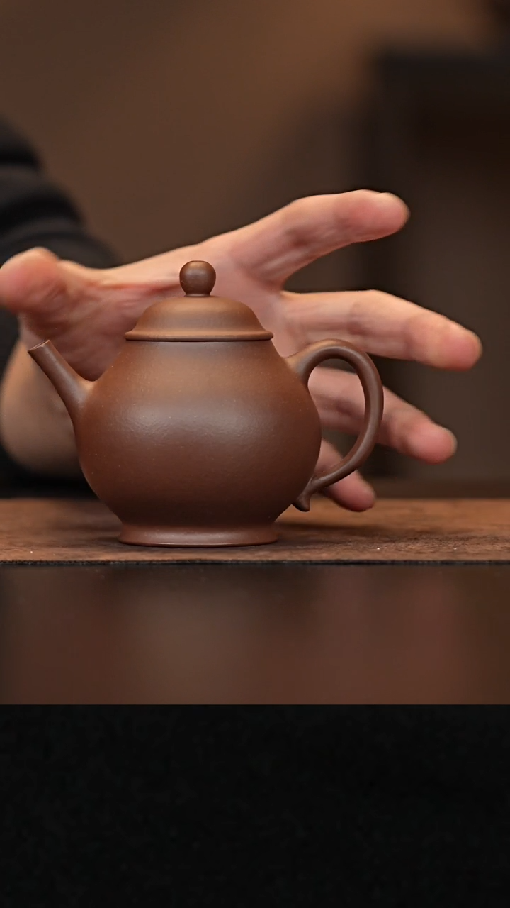 【闪购商品】紫砂茶壶允禾斋 紫泥 潘壶 