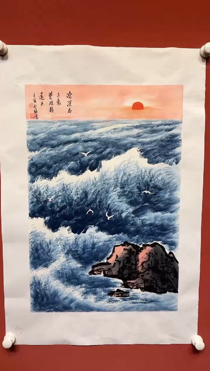 国画湖社画会/谢福堂-12-19-47