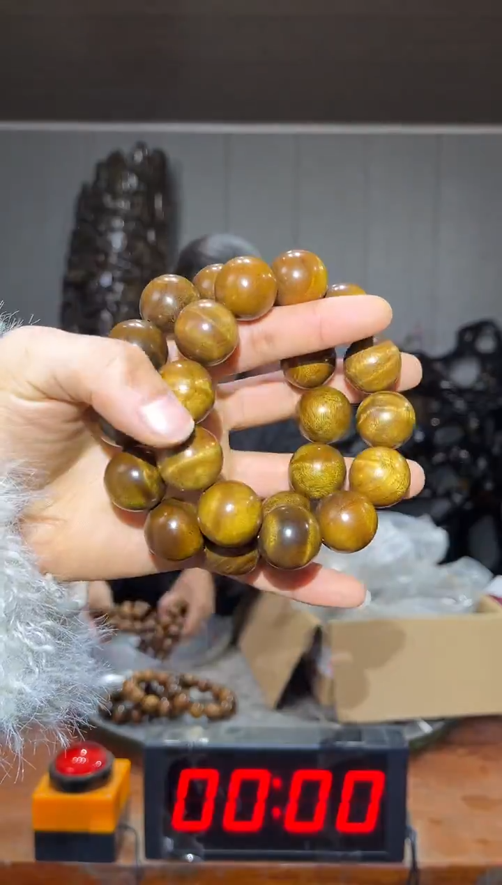 金丝楠枯木2.0手串一串