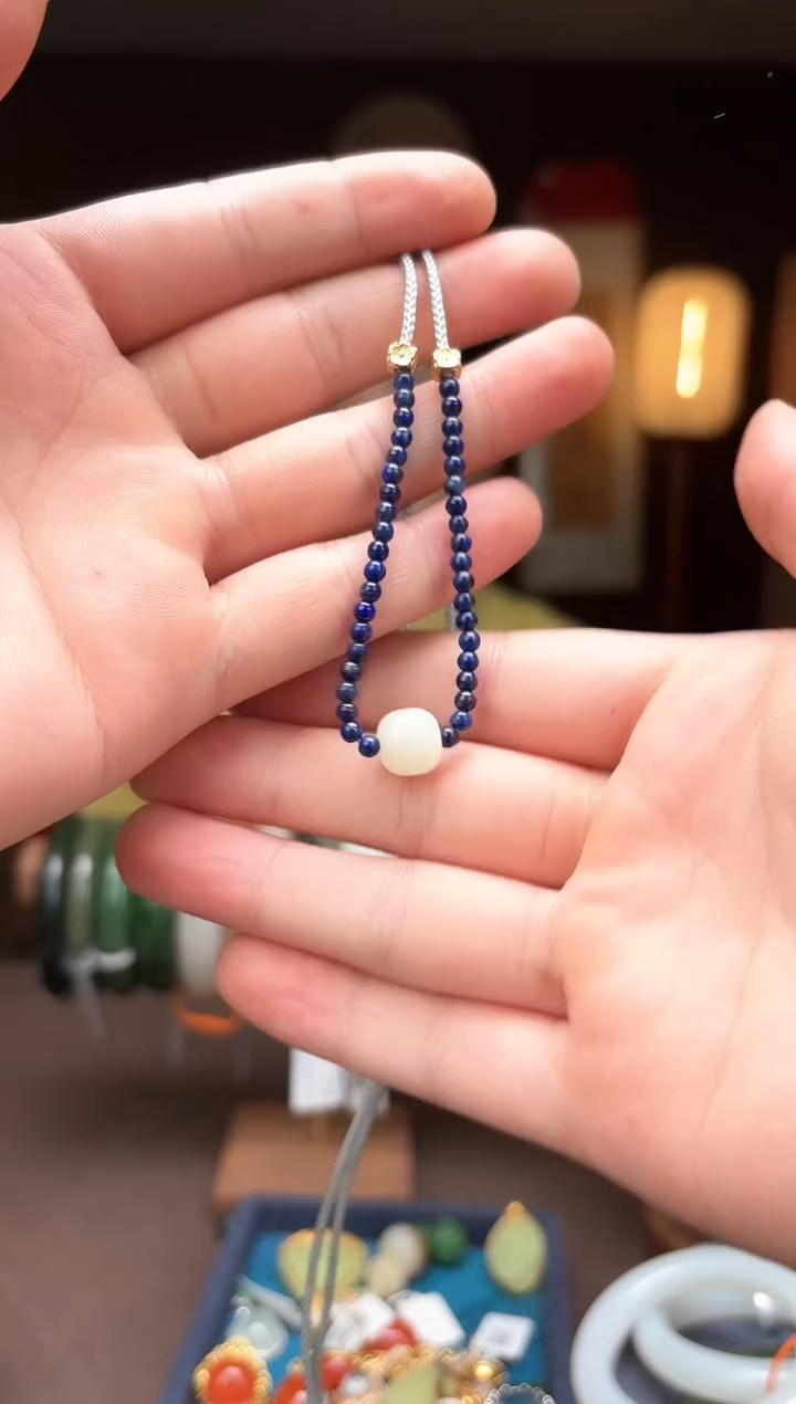 【闪购商品】和田玉AS1项链未镶嵌-