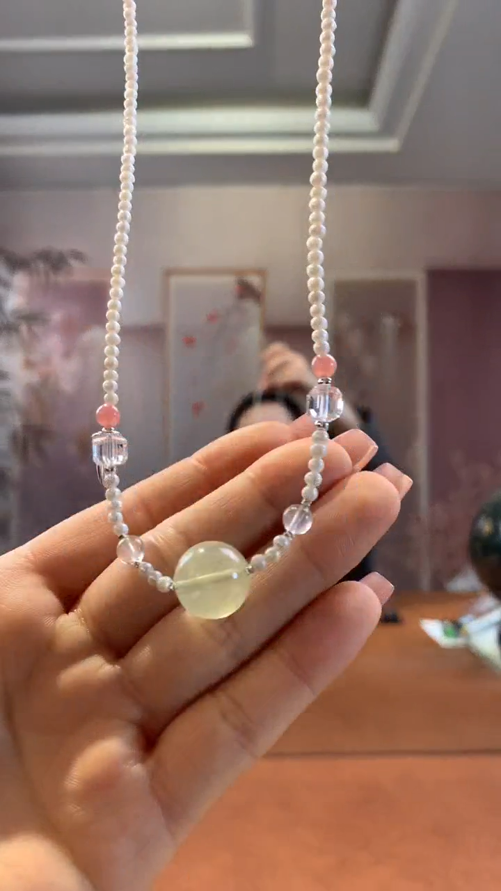 【闪购商品】水晶挂件未镶嵌黄水晶锁骨