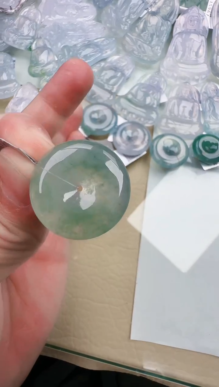 颈饰未镶嵌翡翠缅甸翡翠a货