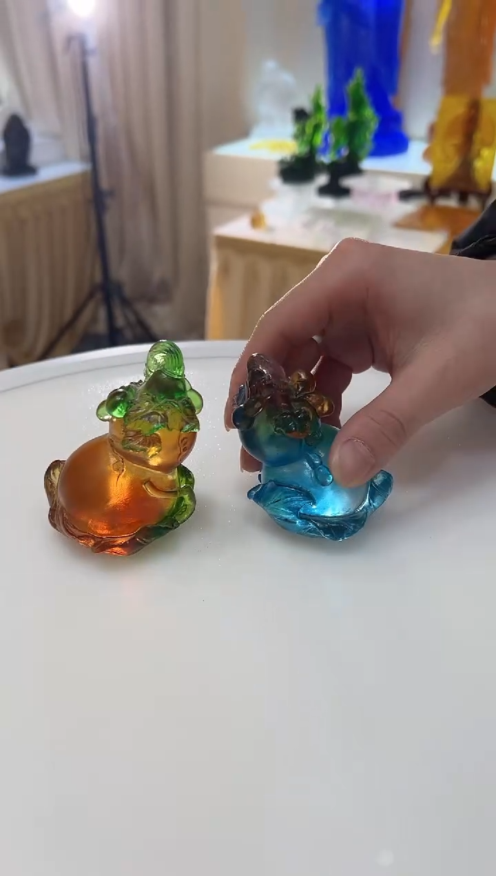 【闪购商品】茶宠匠门琉璃葫芦一对