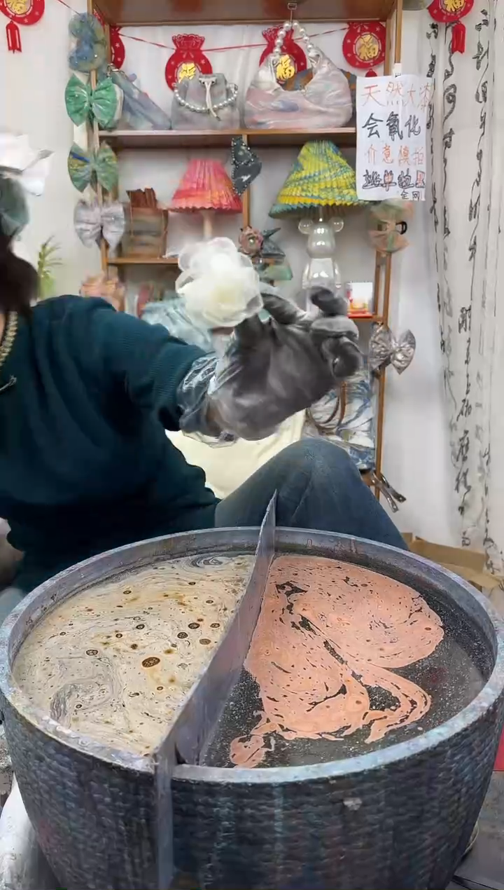 非金属布艺一只四厘米山茶花抓夹